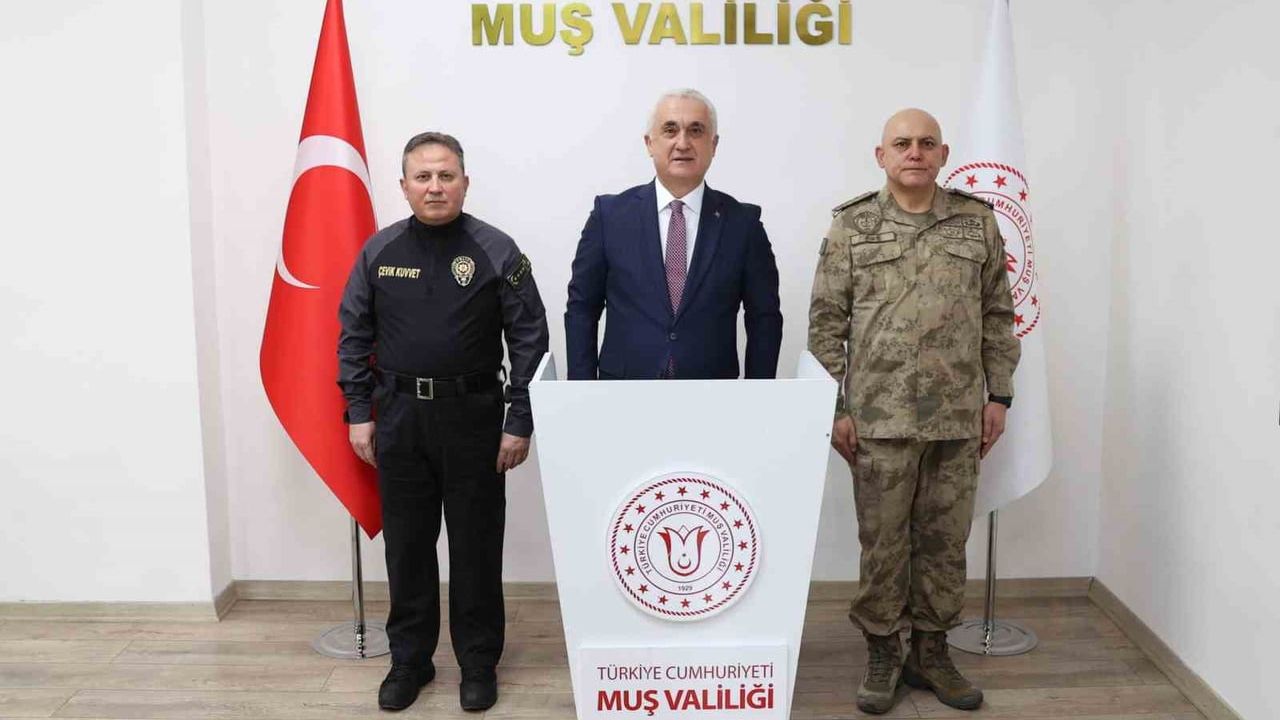 Muş’ta 2025 Asayiş ve Güvenlik Değerlendirme Toplantısı: Suç Oranlarında Azalış