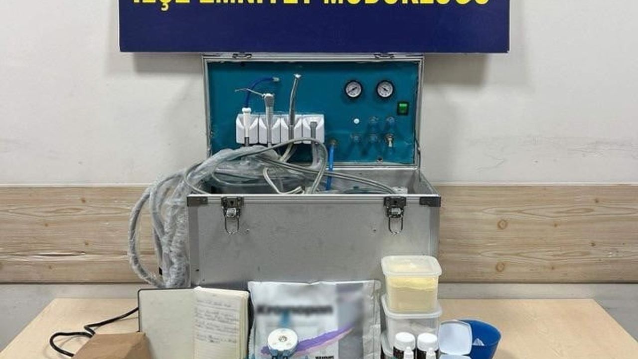 Muş Varto’da Ruhsatsız Sahte Dişçi Evinde Yakalandı