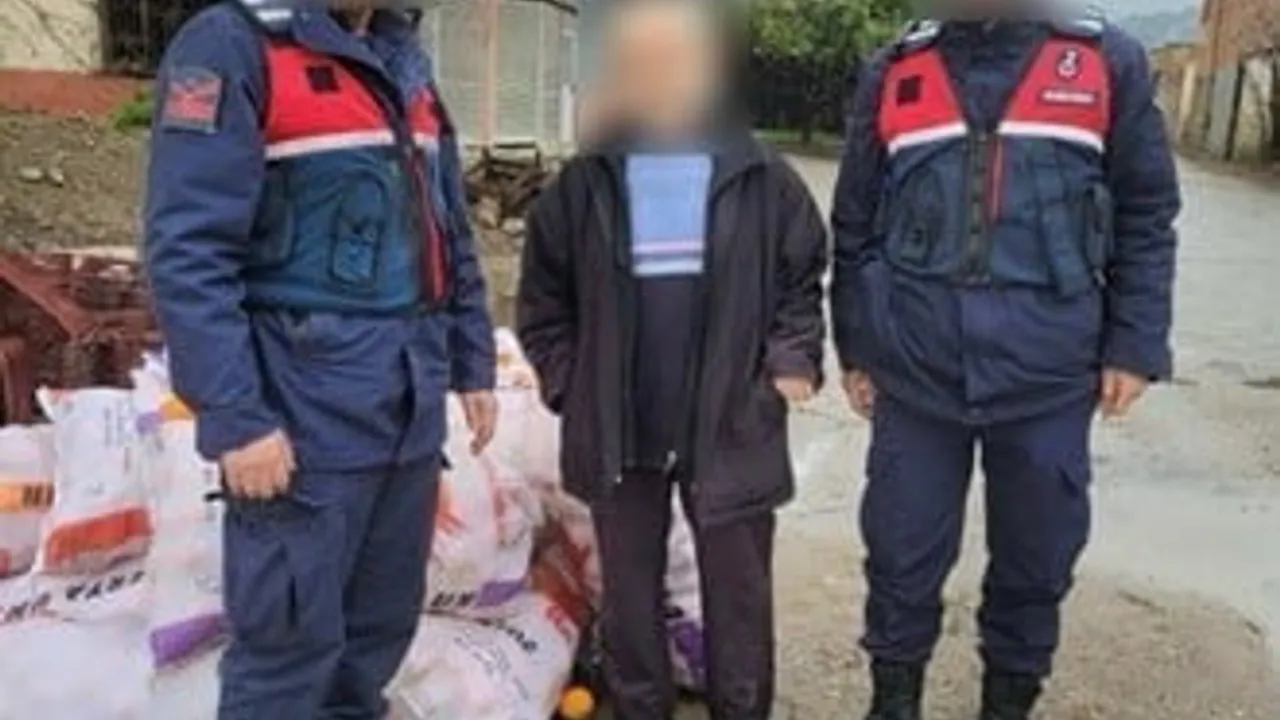 Nazilli'de 1 Ton Portakal Çalan Şüpheli Suçüstü Yakalandı