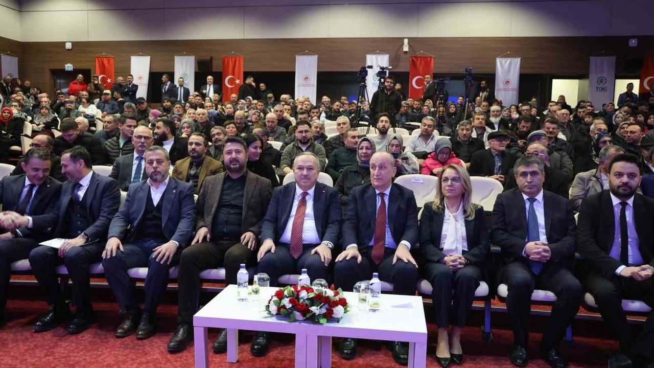 Nevşehir'de TOKİ 2 bin 368 Konut İçin Kura Çekildi