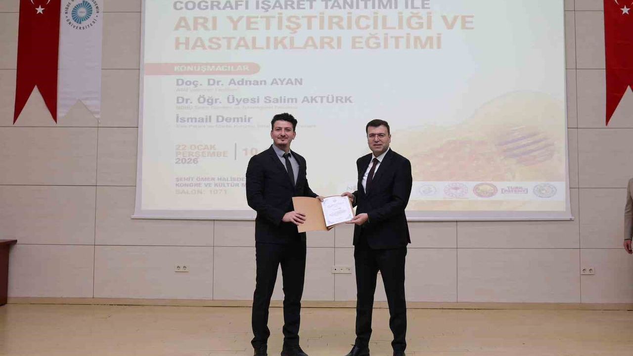 Niğde Geven Balı'na Coğrafi İşaret ve Arıcılık Eğitimi