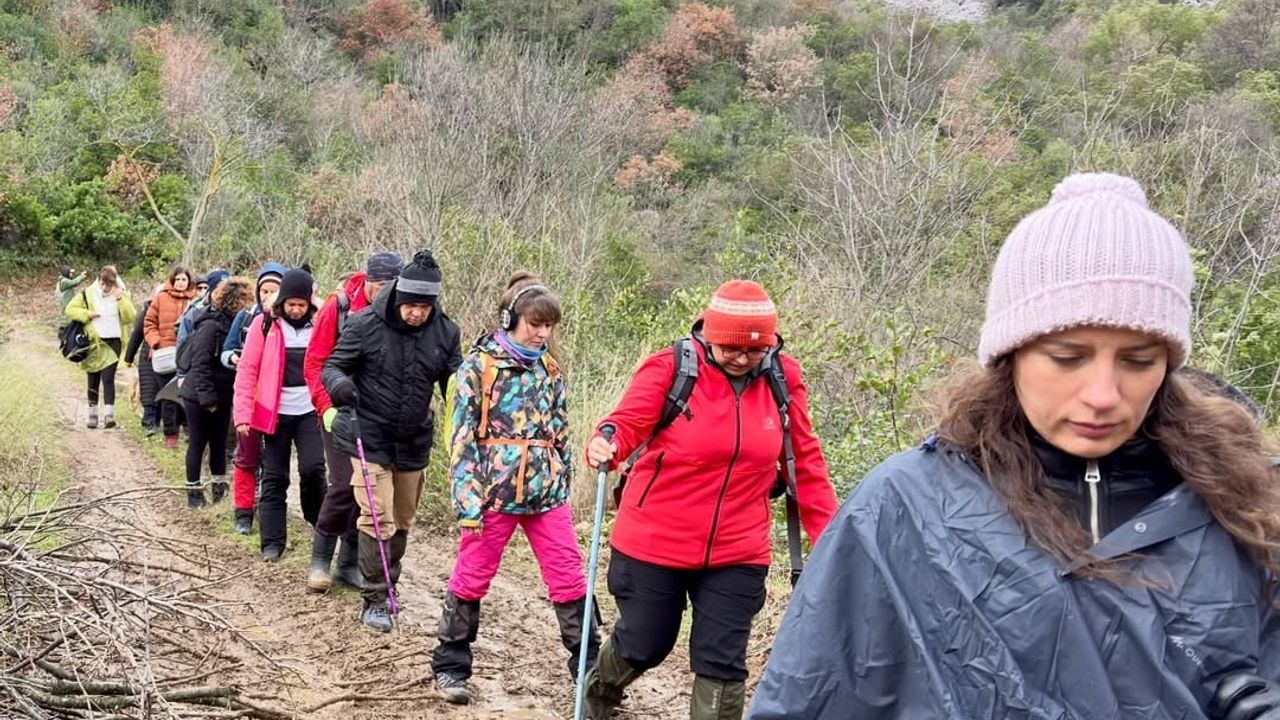 Nilüfer Belediyesi ile Mysia Yolları'nda 7 km'lik Doğa Yürüyüşü