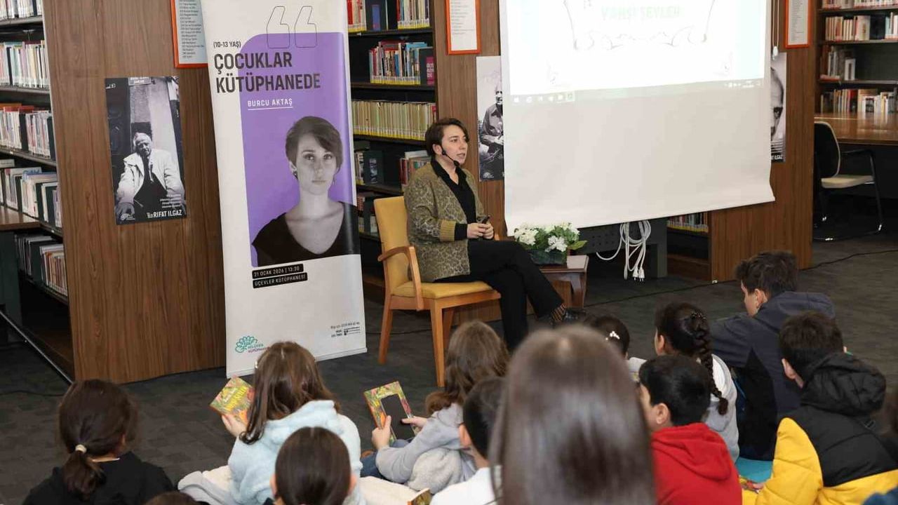 Nilüfer’de Sömestr Kitapla Renkleniyor: Burcu Aktaş Üçevler’de