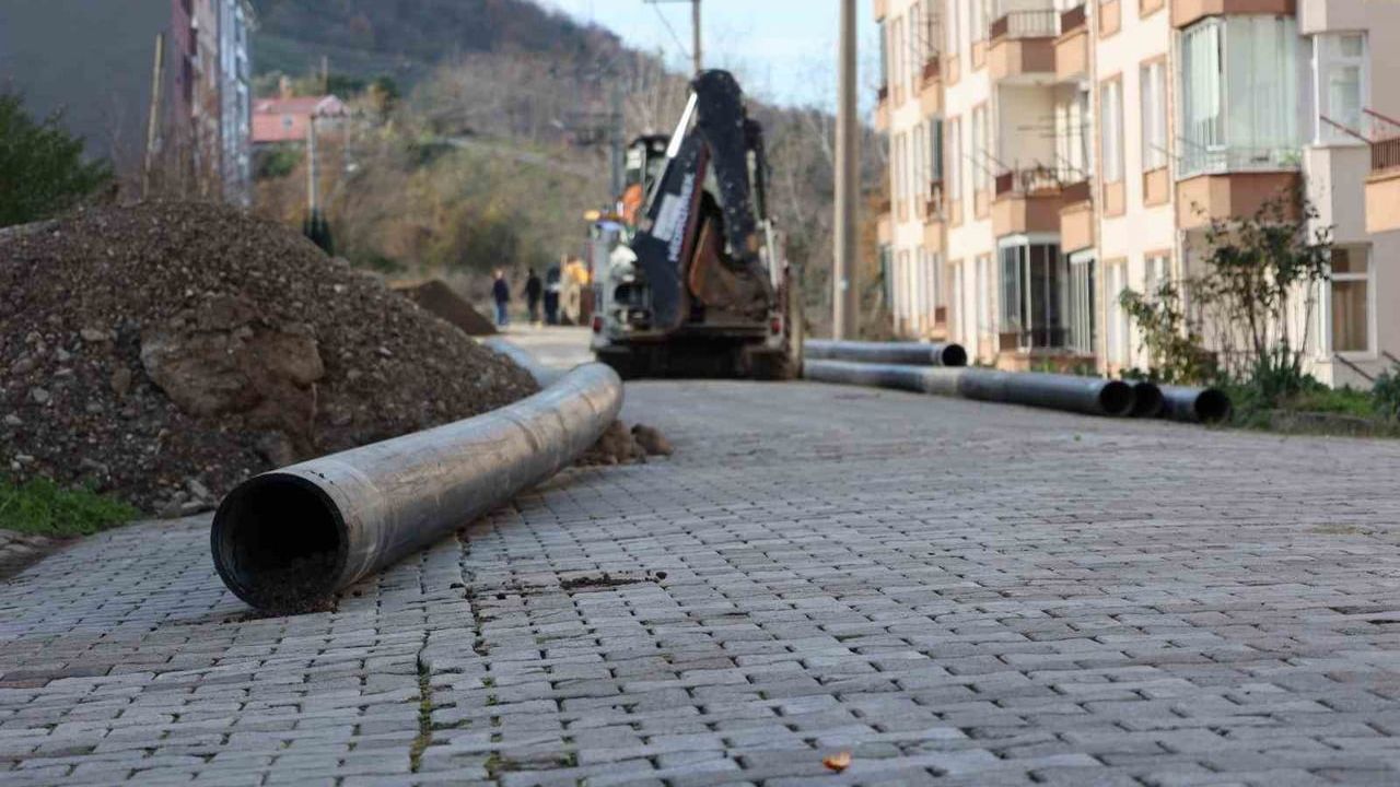 Ordu'da Gülyalı'nın İçme Suyu Hatları Yenileniyor