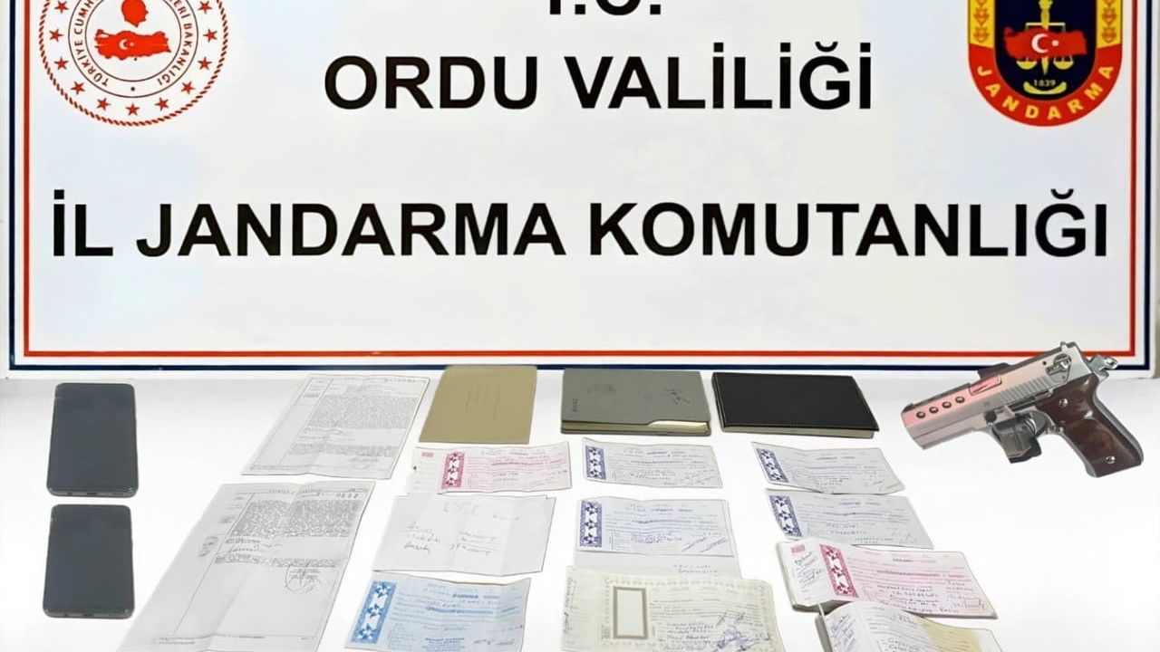 Ordu'da Jandarma Bir Haftada 51 Kişiyi Yakaladı: 27 Tutuklama