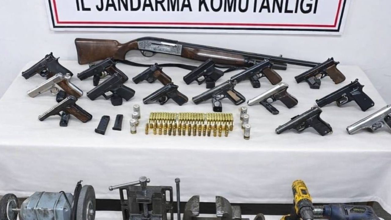Ordu'da Yasadışı Silah Operasyonu: 1 Tutuklama, 15 Tabanca Ele Geçirildi