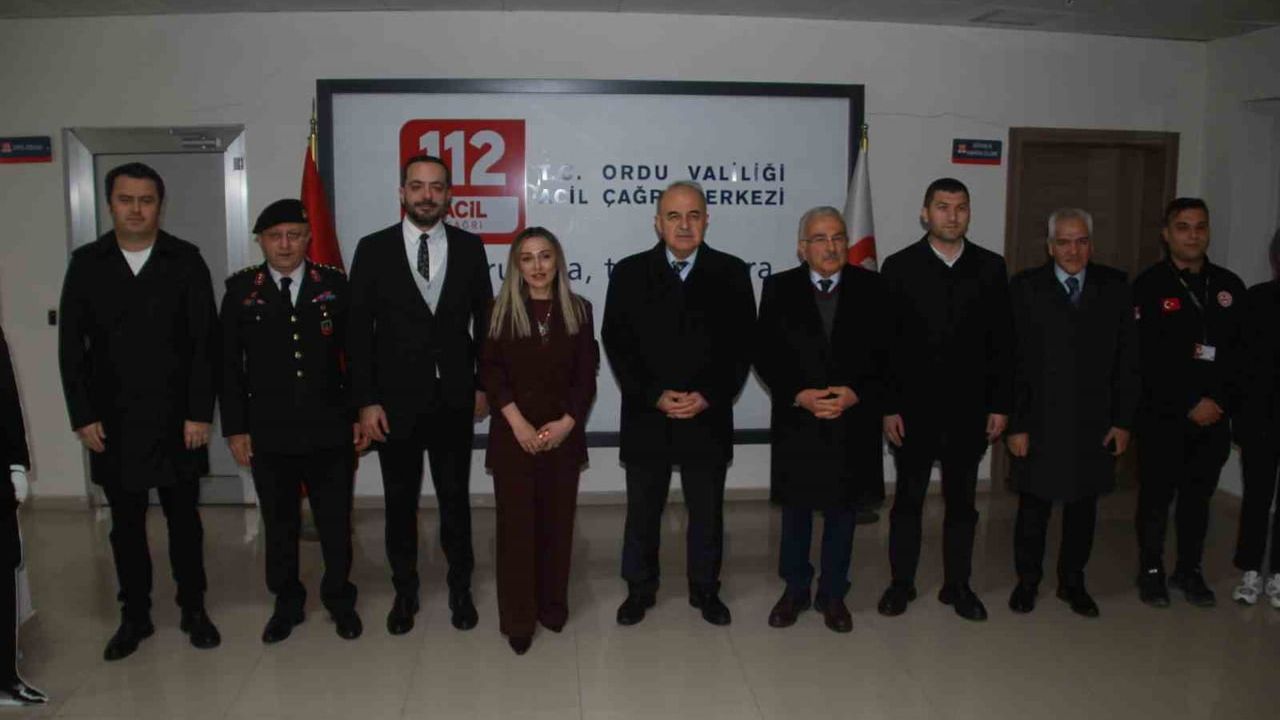 Ordu protokolü 2026 yılbaşı gecesi görev başındaki personeli ziyaret etti