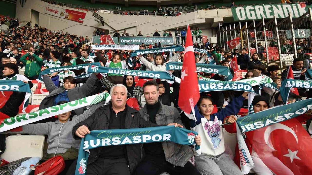 Osmangazi’de 90 Çocuk İlk Kez Stadyumda Bursaspor’u Destekledi