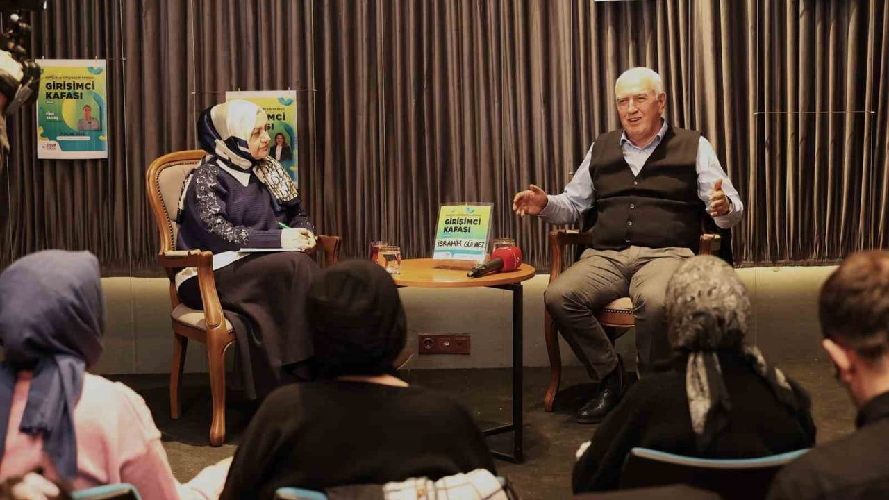 Osmangazi'de 'Girişimci Kafası' Söyleşisi: İbrahim Gülmez Gençlere Yol Gösterdi