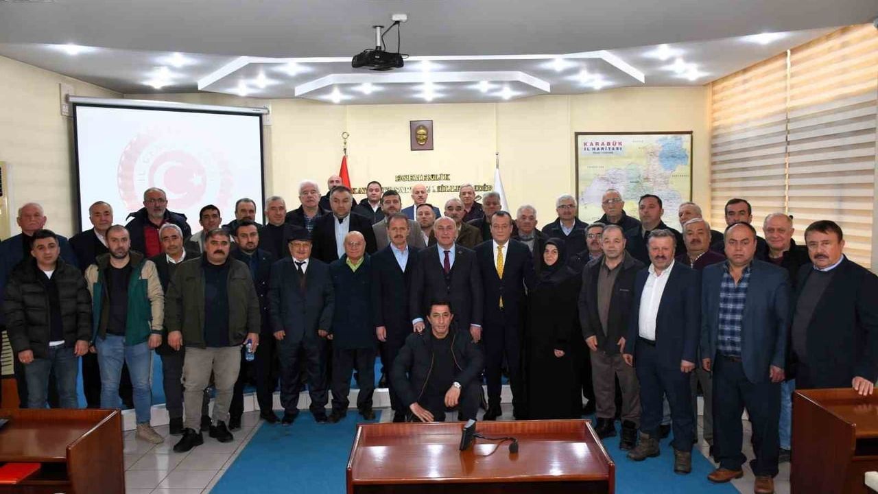 Ovacık Muhtarlarından 2025 Çalışmaları İçin İl Genel Meclisi'ne Teşekkür