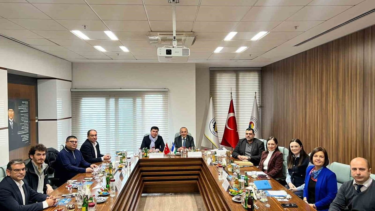Özbekistan Eltech ve Manisa TSO arasında Sanayi ve Teknoloji İş Birliği Görüşmeleri
