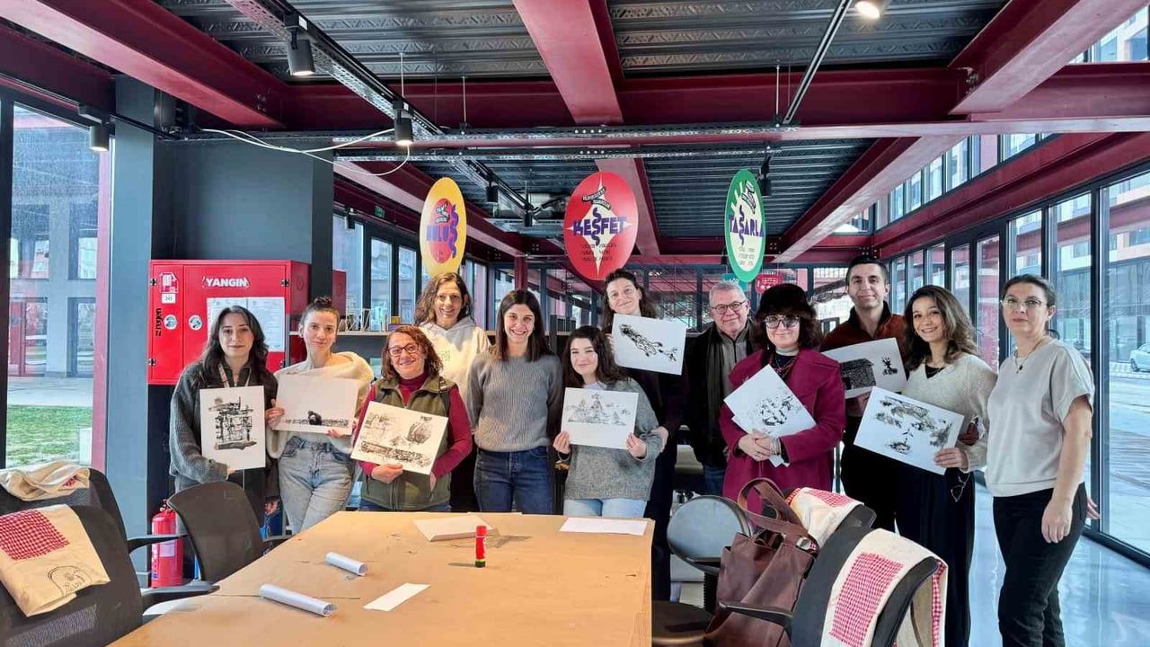 Pancar Deposu’nda 'Şeffaf Katmanlar Atölyesi' — Gündelik Malzemeler Sanata Dönüştü