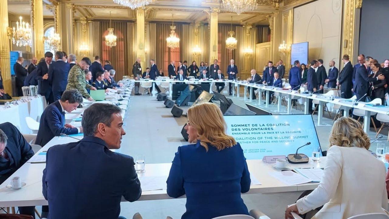 Paris'te Gönüllüler Koalisyonu Liderler Zirvesi — …