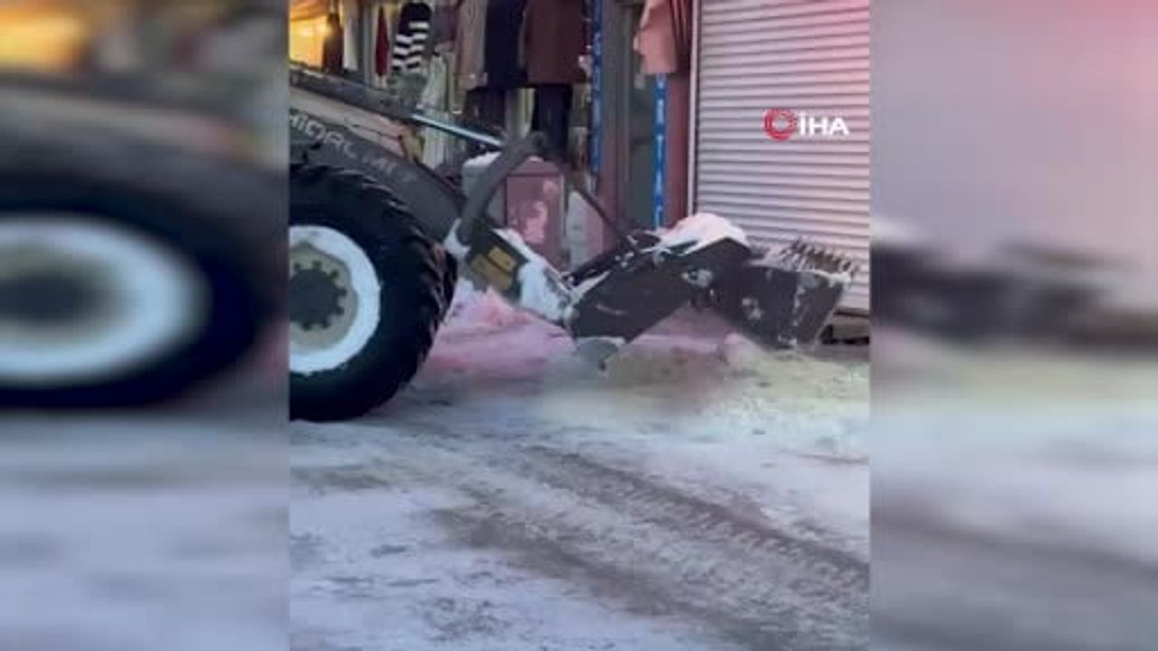 Patnos’ta Kar Temizleme Seferberliği Başladı