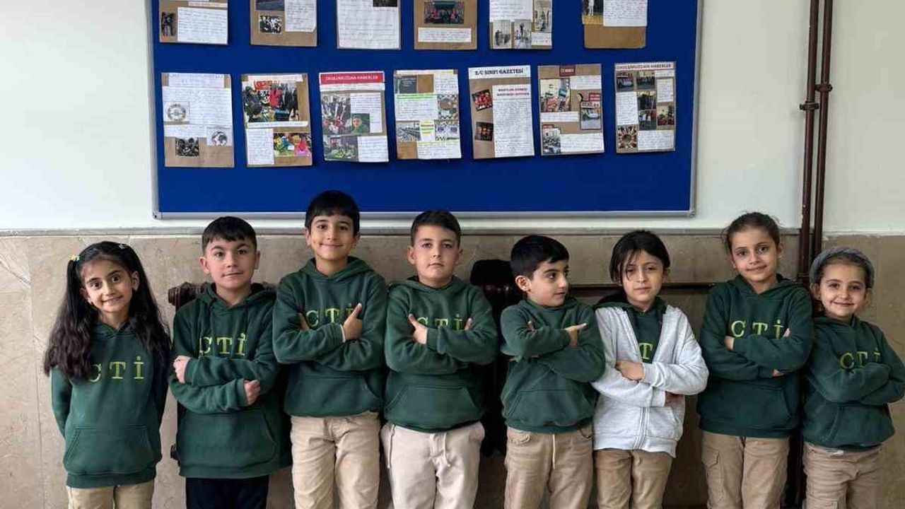 Patnos'ta Minik Gazeteciler: Cengiz Topel İlkokulu 2-C'nin Sınıf Gazetesi