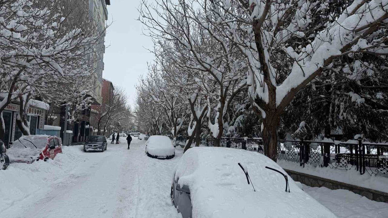 Patnos'ta Yoğun Kar ve Dondurucu Soğuk Hayatı Olumsuz Etkiliyor