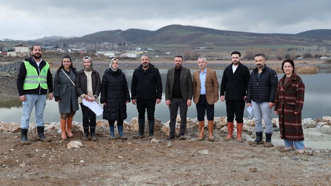 Pursaklar: Gümüşoluk Göleti Çalışmaları Devam Ediyor