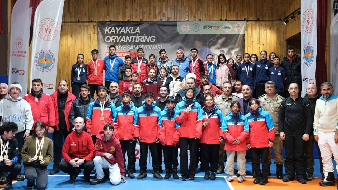 Refahiye'de Kayakla Oryantiring Türkiye Şampiyonası ve Milli Takım Seçmeleri