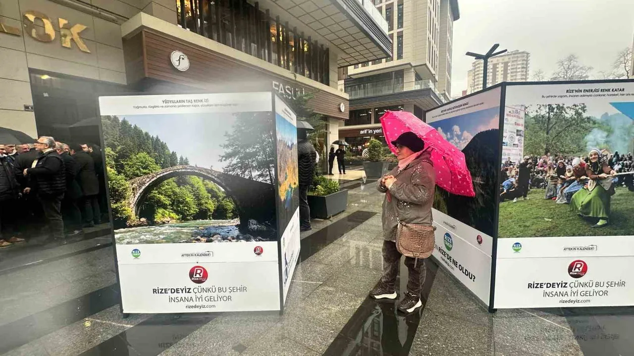 Rize'nin Renkleri Fotoğraf Sergisi Açıldı