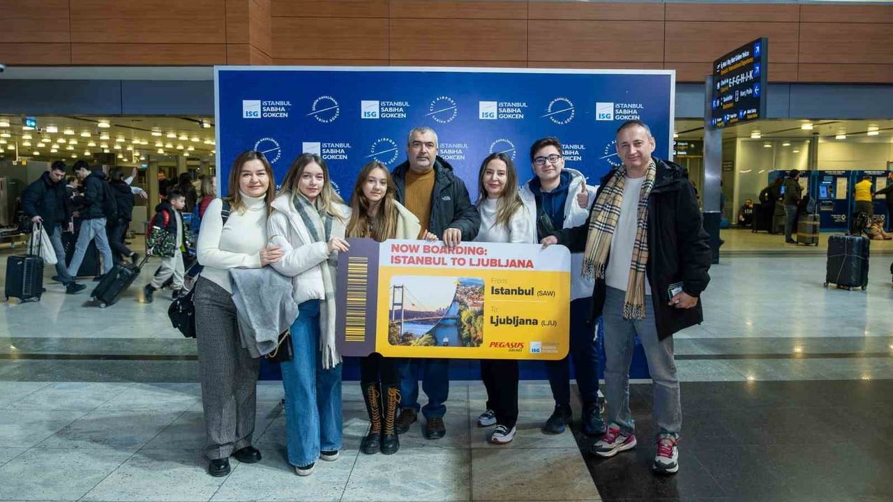 Sabiha Gökçen’den Ljubljana’ya Direkt Uçuşlar Başladı