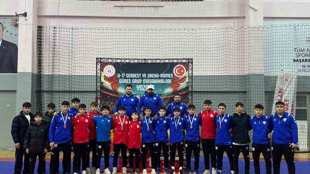 Şahinbey Belediye Spor U17 Güreşte Grup Şampiyonu — Yozgat 14-16 Ocak 2026