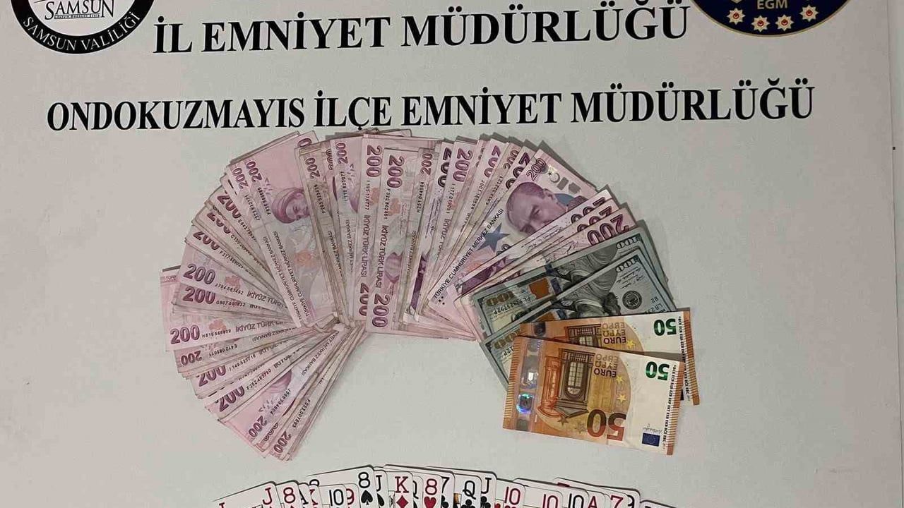Samsun'da Kumar Denetimi: 5 Kişiye Adli ve İdari İşlem