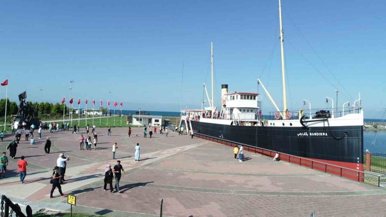 Samsun'da müzeleri 2025'te 517 bin 186 kişi gezdi — Bandırma Gemi Müzesi önde