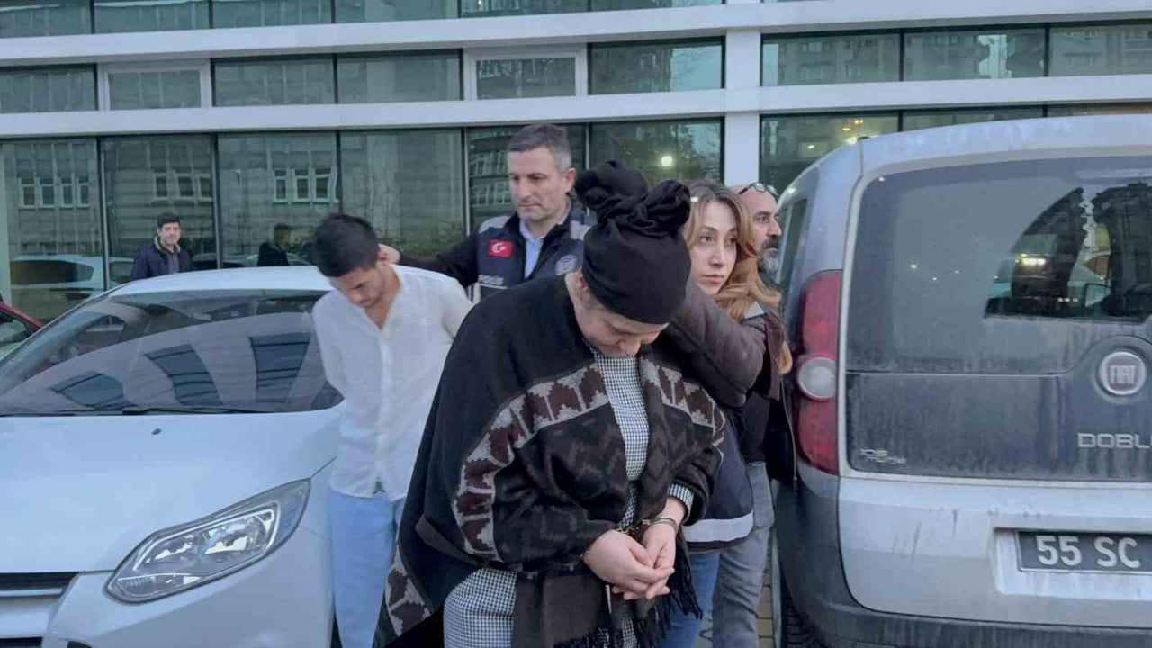 Samsun'da yasak ilişki cinayeti: Gamze S., eşi ve oğlu tutuklandı
