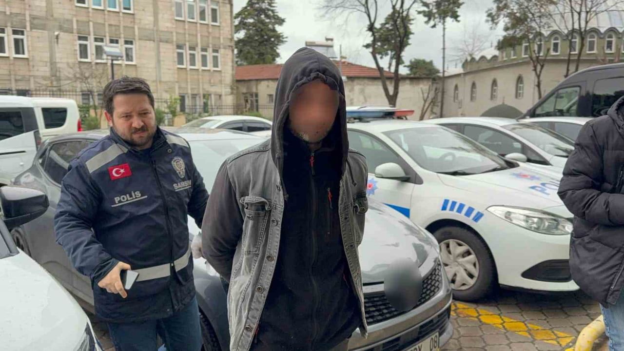 Samsun İlkadım'da Serbest Bırakılan Koca Eşini Darp Edince Tutuklandı