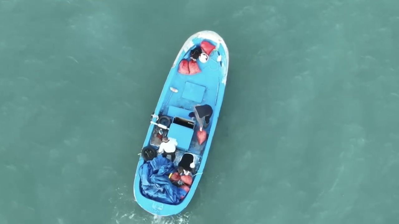 Samsun Terme'de Drone ve Botlarla Kaçak Avcılık Denetimi