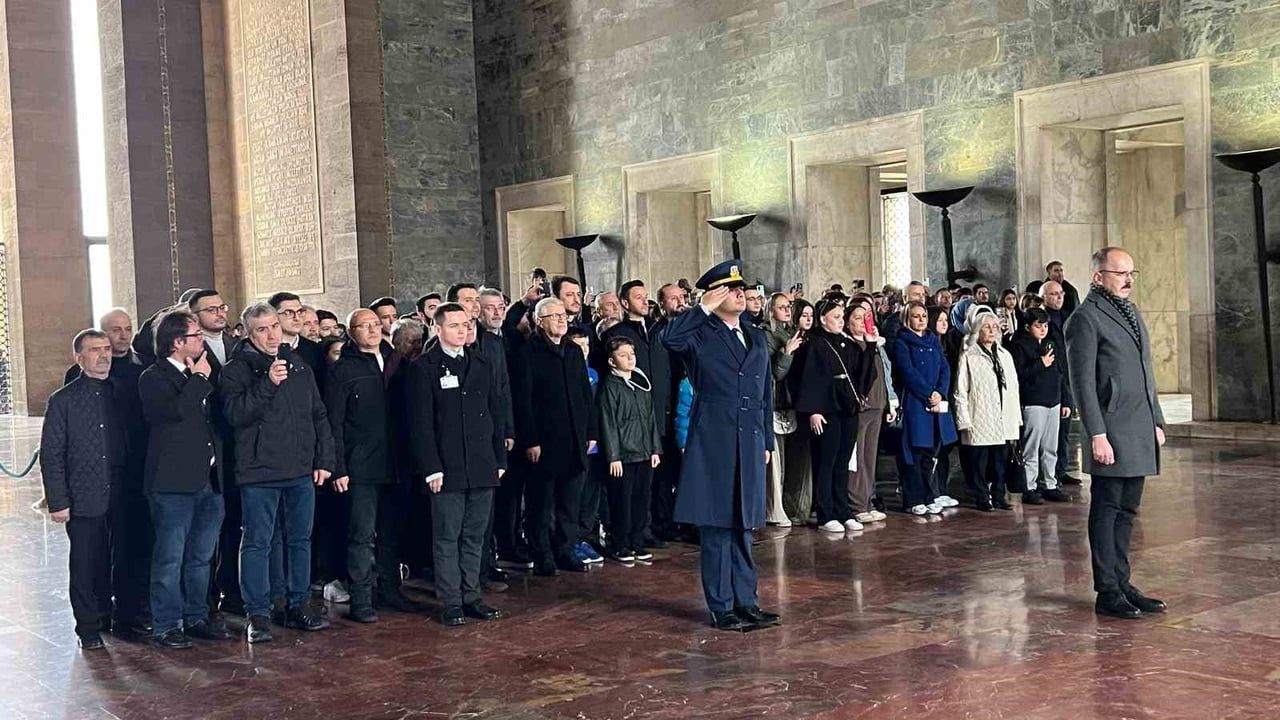 Samsunlu Mübadillerden Anıtkabir Ziyareti: 103. Yıl Töreni