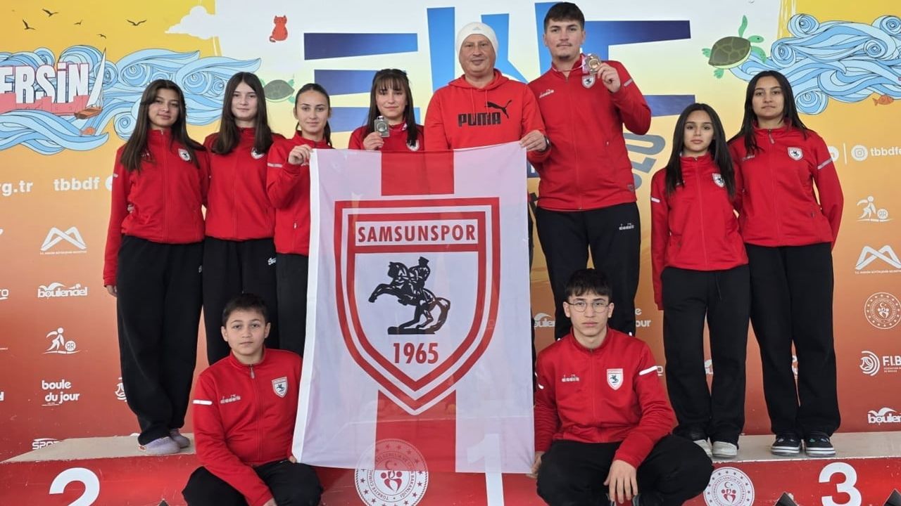 Samsunspor Bocce, Raffa Gençler Türkiye Şampiyonası'nda Madalya Aldı
