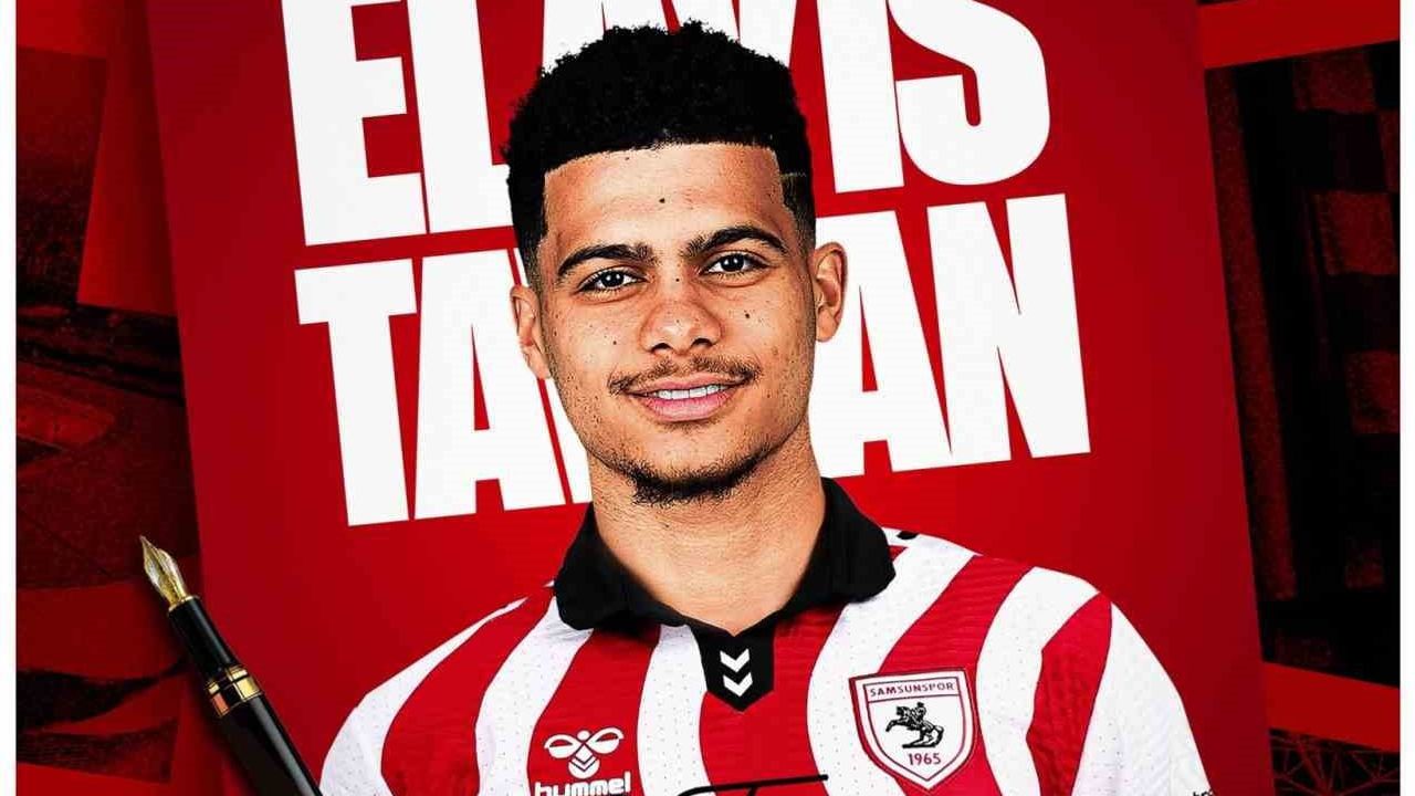 Samsunspor'un 3. transferi: Elayis Tavsan 4,5 yıllık sözleşme