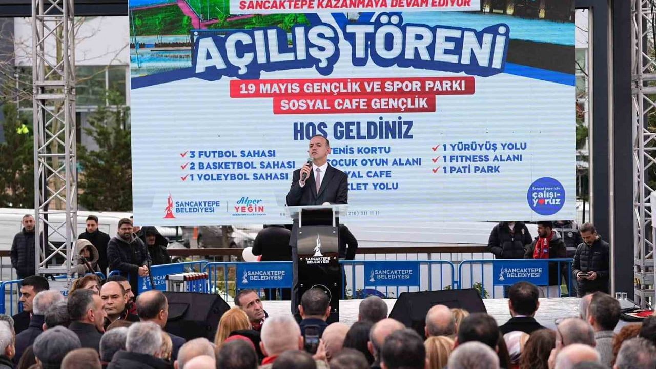 Sancaktepe'ye Yeni Soluk: 19 Mayıs Gençlik ve Spor Parkı Açıldı