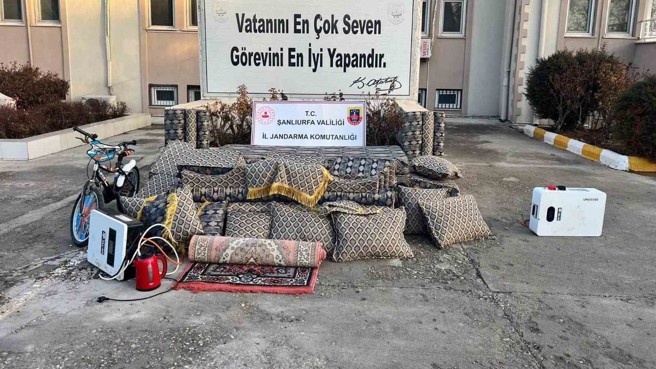 Şanlıurfa'da bağ evinde hırsızlık: 4 gözaltı