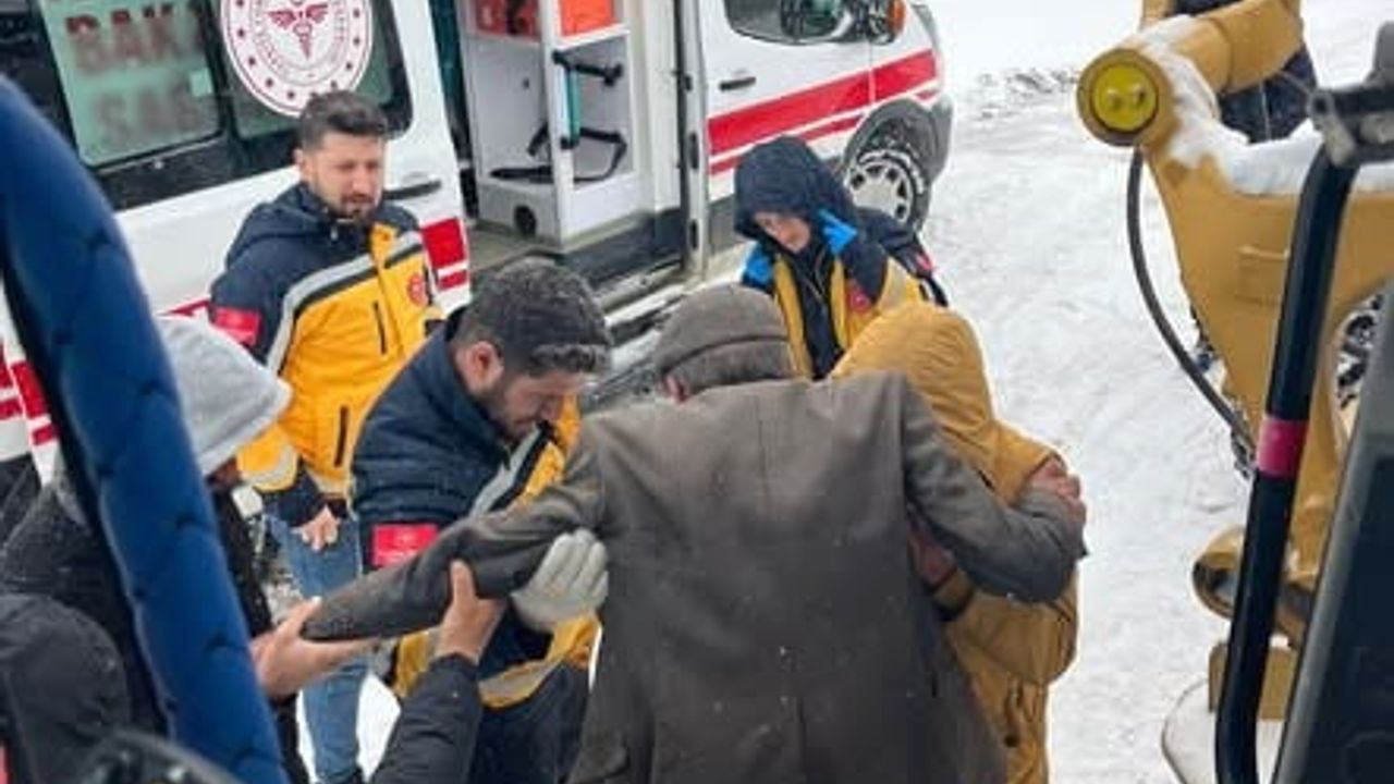 Sason’da Karla Mücadele: Hastalar İçin 8 Saatlik Kurtarma Seferberliği