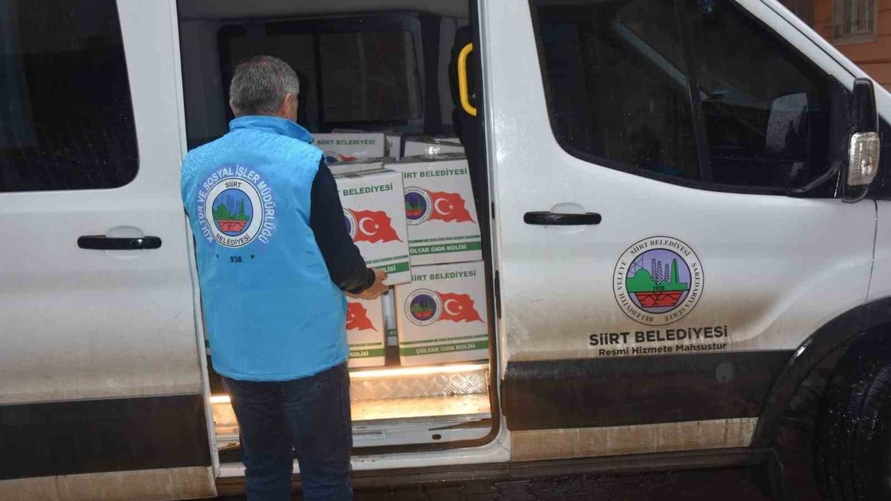 Siirt Belediyesi'nden Çölyak ve Fenilketonüri Hastalarına 176 Kişiye Gıda Desteği