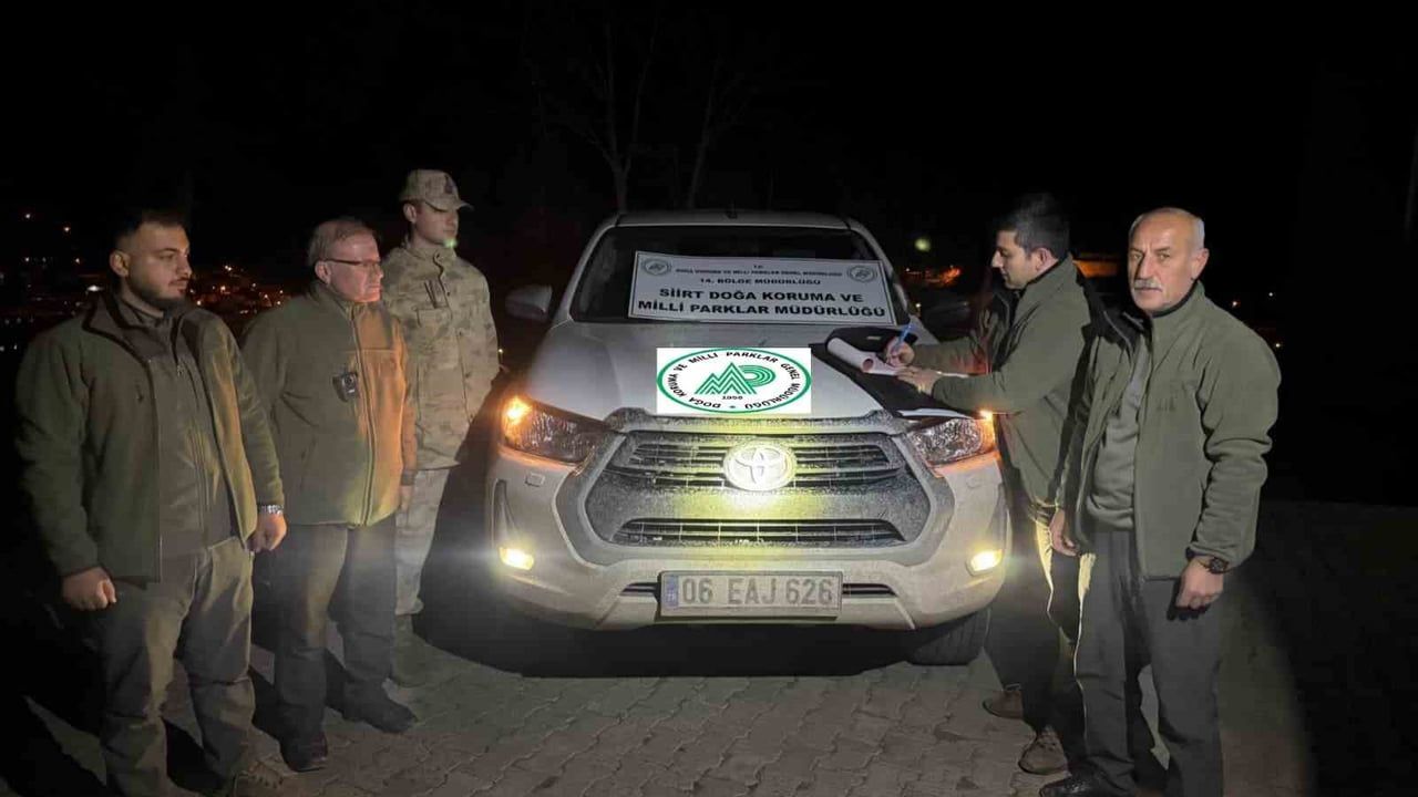 Siirt'te kaçak avcılığa 30 bin 797 lira ceza