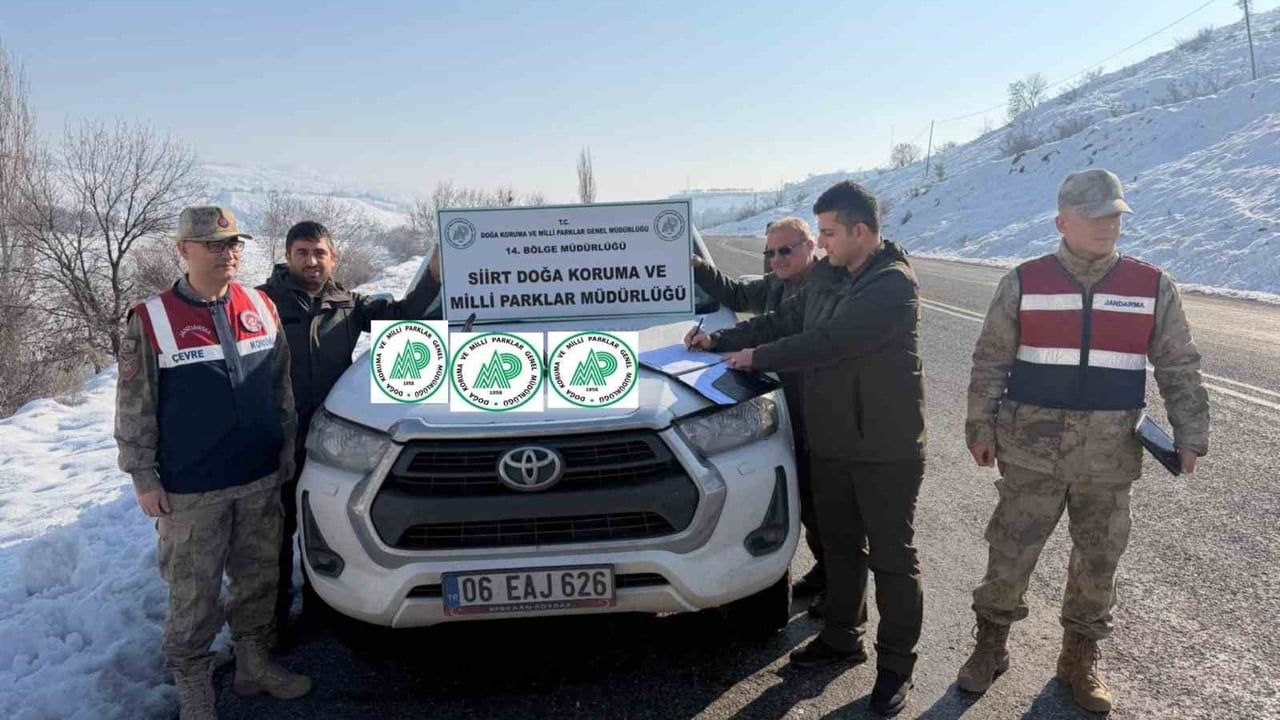 Siirt’te kaçak avcıya 26 bin 911 lira para cezası