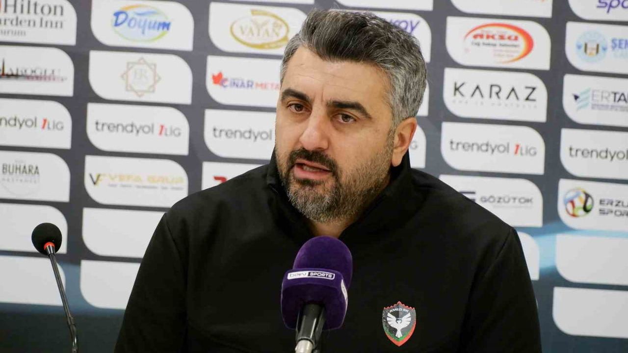 Sinan Kaloğlu: 'Buradan kaybetmeden dönmek isterdik' — Amed, Erzurumspor FK'ya 2-0 Yenildi