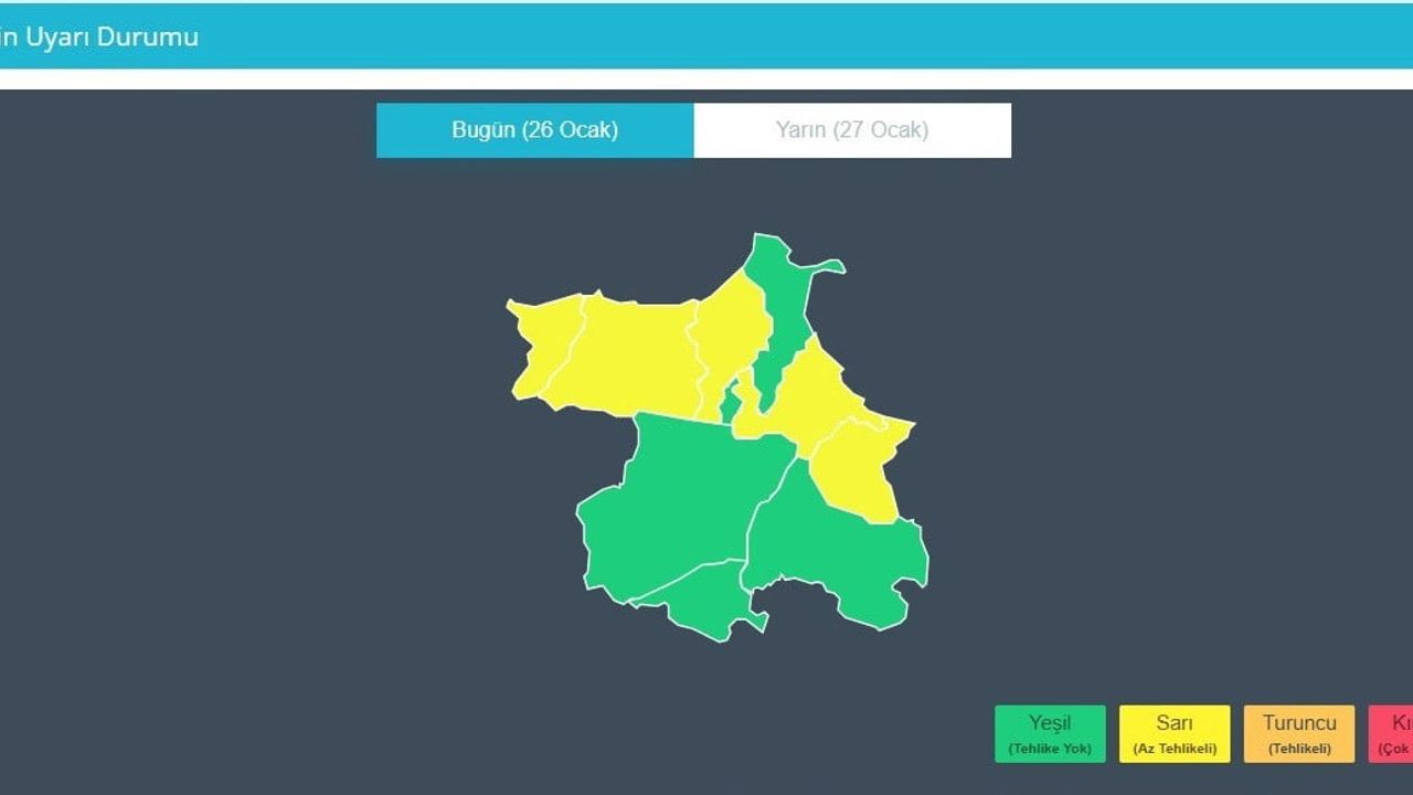 Sinop'ta fırtına alarmı: 5 ilçe için sarı kodlu uyarı