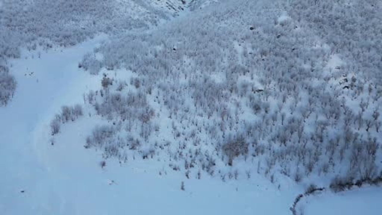 Şırnak Beytüşşebap'ta Kartpostallık Kar Manzaraları