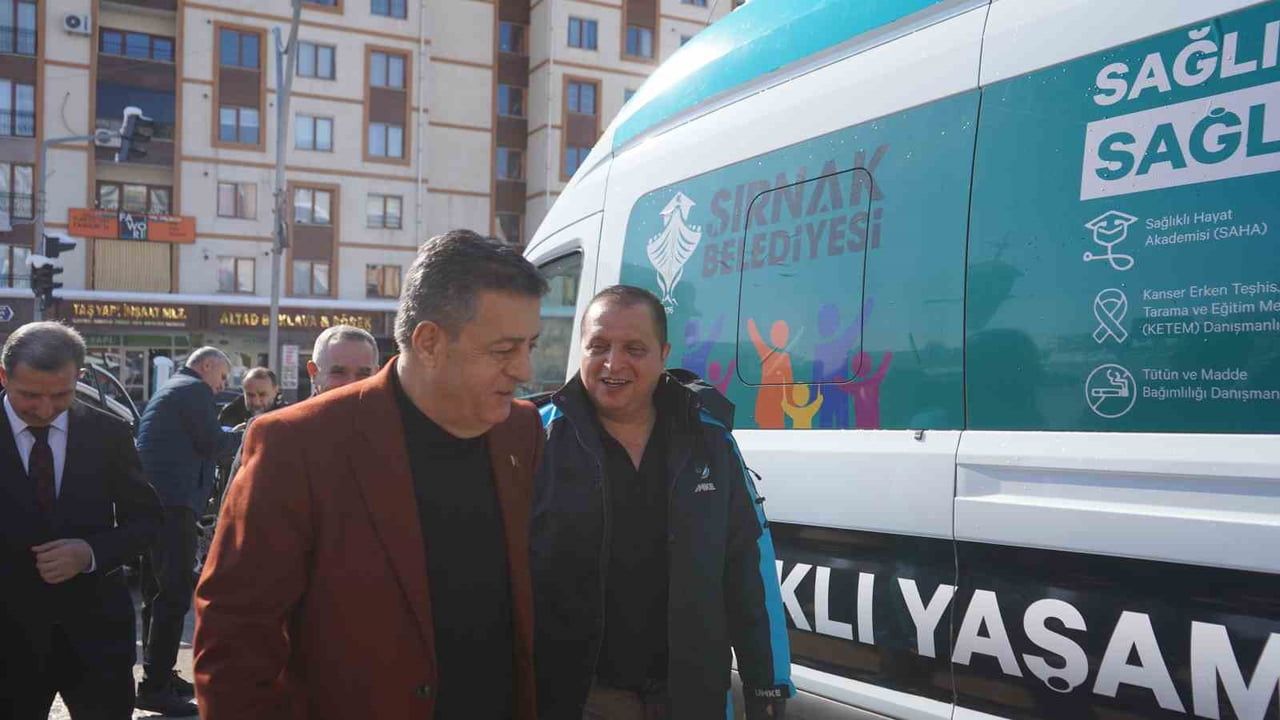 Şırnak'ta 'Aracım yok' dönemi bitti: Mobil sağlık aracı kapınıza geliyor