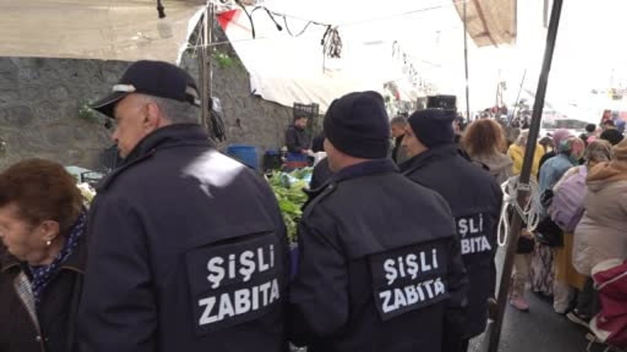 Şişli'de Semt Pazarlarında Fahiş Fiyat Denetimi