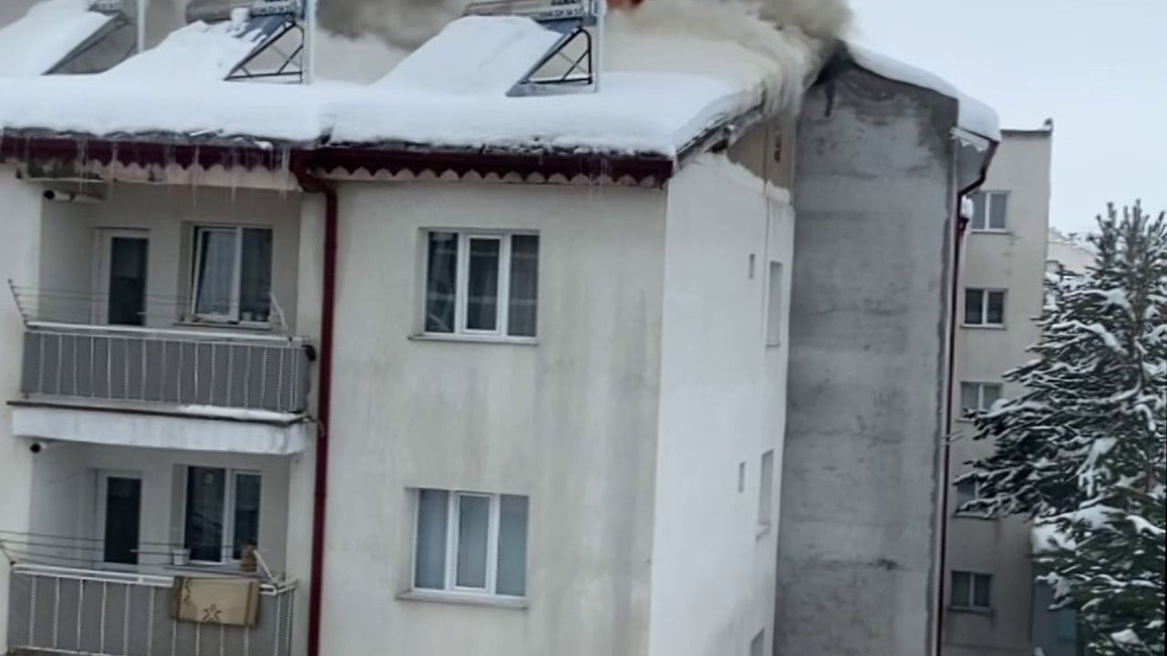 Sivas'ta Çatıda Yangın: Yenidoğan Mahallesi'nde 5 Katlı Apartmanda Paniğe Neden Oldu