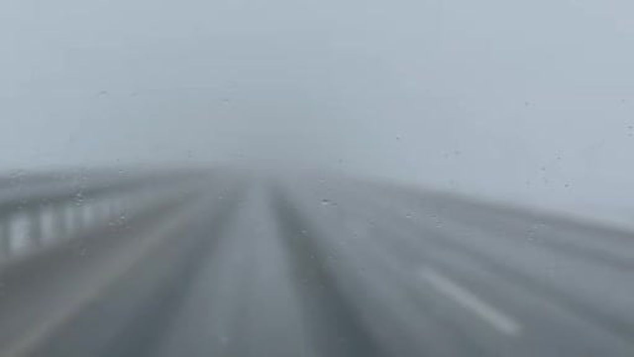 Siverek’te Kar Yağışı ve Yoğun Sis Uyarısı