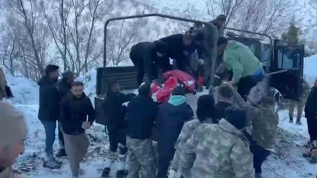 Süleymaniye'den yola çıktı, Uludere'de donarak hayatını kaybetti