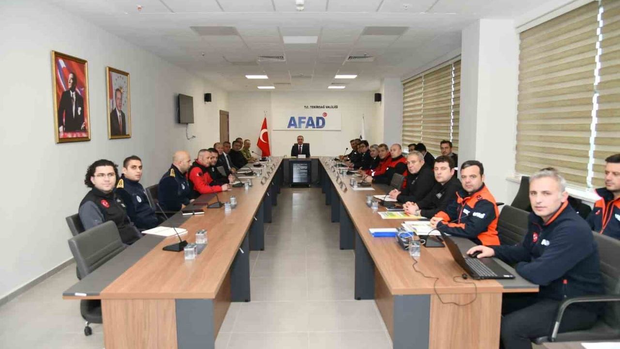 Süleymanpaşa’da AFAD Ekiplerinin Mahalle Bazlı Müdahale Alanları Belirlendi