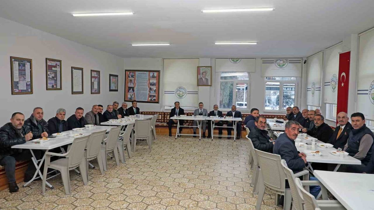 Talas’ta 7 Yıllık Muhtar Buluşmaları Reşadiye’de Sürdü