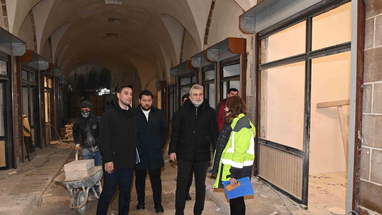 Tarihi Kapalı Çarşı’nın Restorasyonu Tamamlanıyor — Başkan Görgel